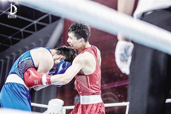 趙蒙洋斬獲全國男子拳擊錦標賽金牌